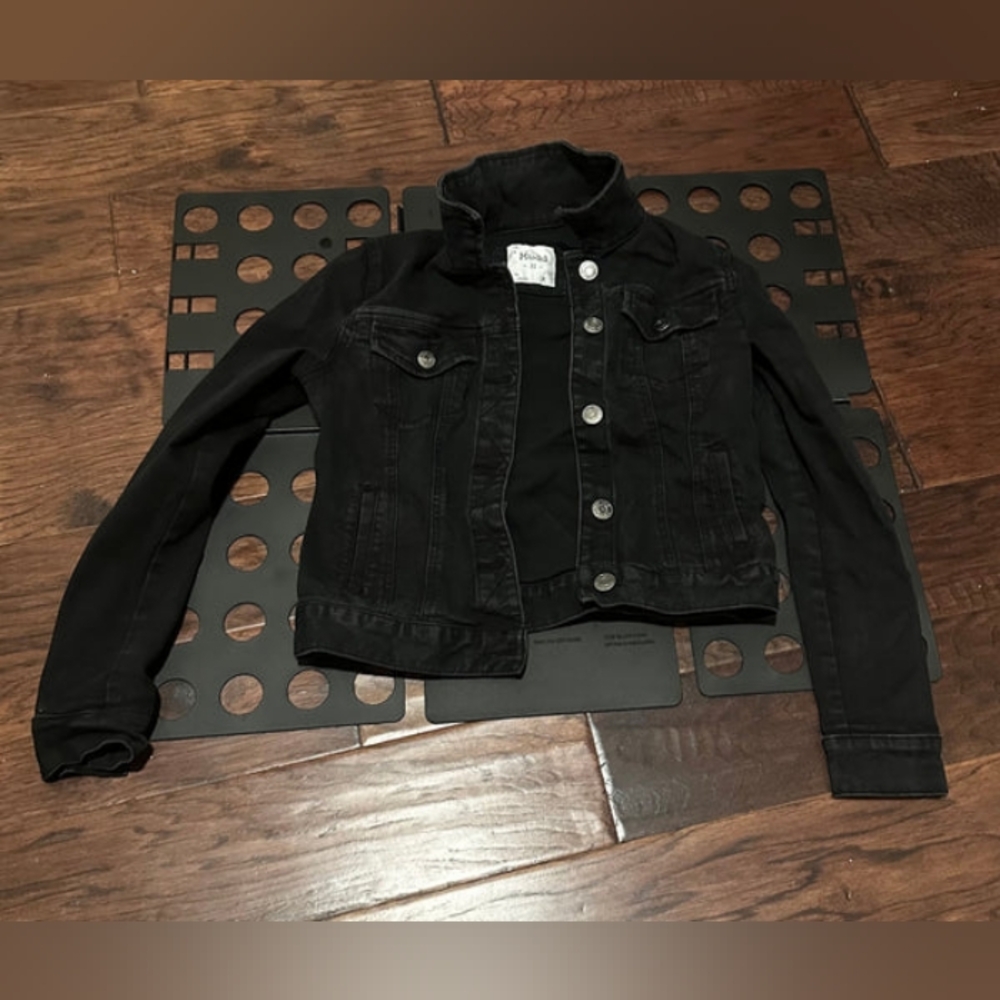 Mudd Black Jean Jacket - xs
